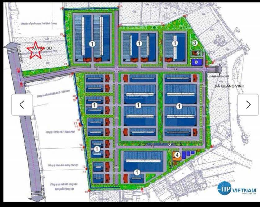 Bất động sản công nghiệp. 3ha nằm ngoài khu, cụm công nghiệp, hai mặt đường2077028