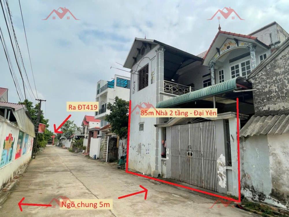 SIÊU PHẨM NÀN 2 TL419 BÁN ĐẤT TẶNG NHÀ GIÁ 3TY270 ĐẤT ĐẠI YÊN-CHƯƠNG MỸ D/T:85M2079137