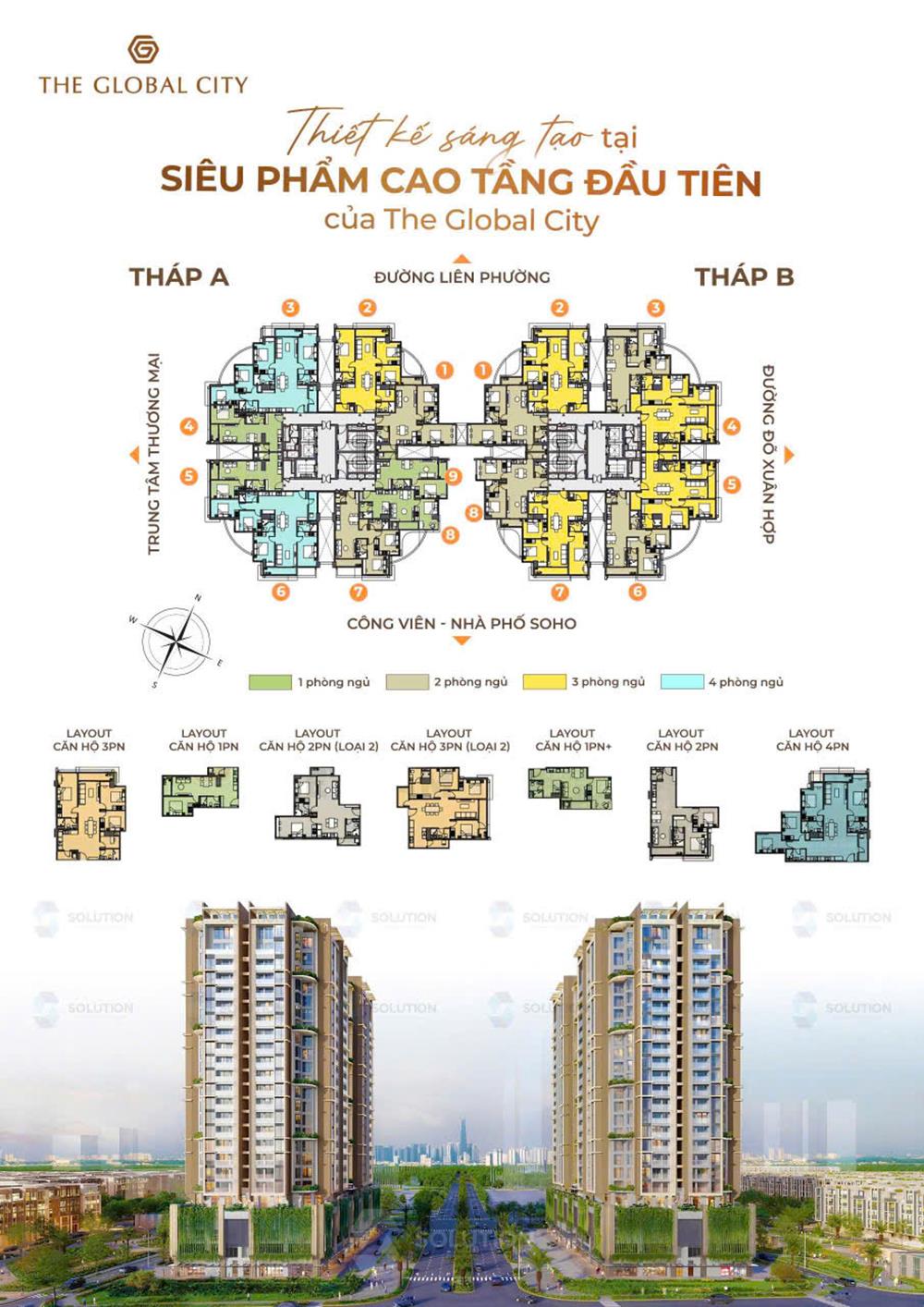 Mở bán giai đoạn Đầu tiên căn hộ Global City Q2 chiết khấu 16%, HTLS 12 tháng sau khi nhận nhà2114472