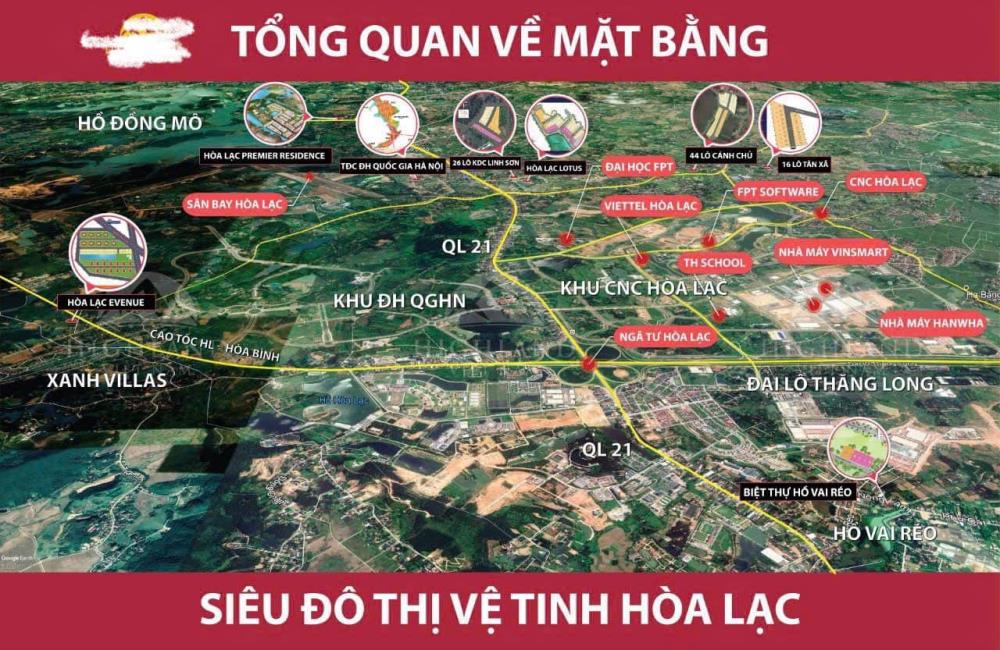 Tôi có mấy lô đất Hoà lạc Cạnh Khu Công nghệ cao cần bán giá nhỉnh 1 tỷ2125827