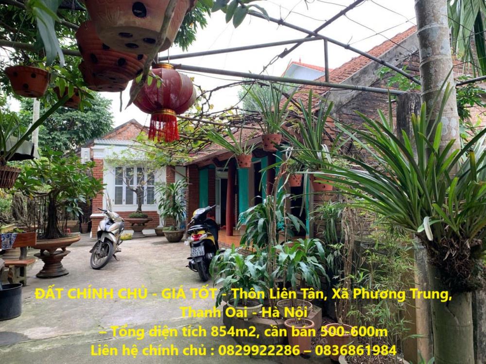 ĐẤT CHÍNH CHỦ - GIÁ TỐT - Thôn Liên Tân, Xã Phương Trung, Thanh Oai - Hà Nội2081502