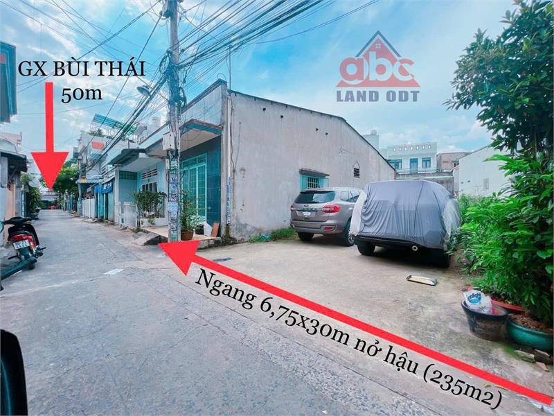 HN273 lô đất đẹp gần Giáo xứ Bùi Thái, tam hòa. DT 235m2 với mặt tiền 6.75m2139829