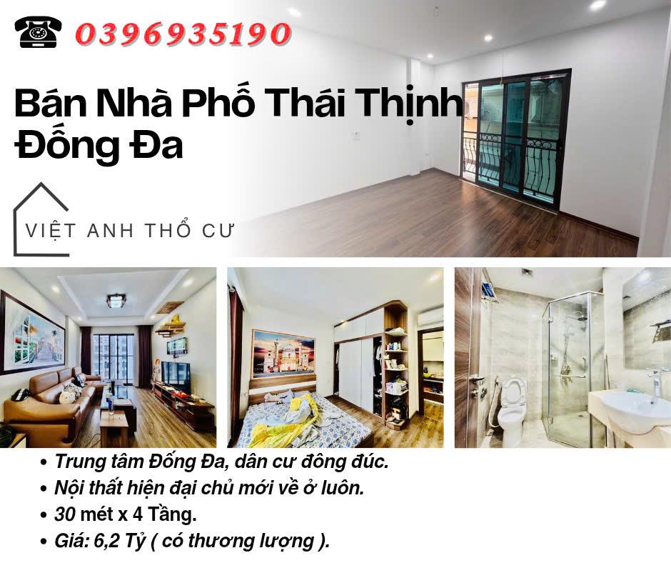 Bán nhà phố Thái Thịnh_Nội Thất Hiện Đại_Ba Gác Đỗ Cửa_30mx4T_Giá: 6.2 Tỷ, Lh: 0396935190.2508826