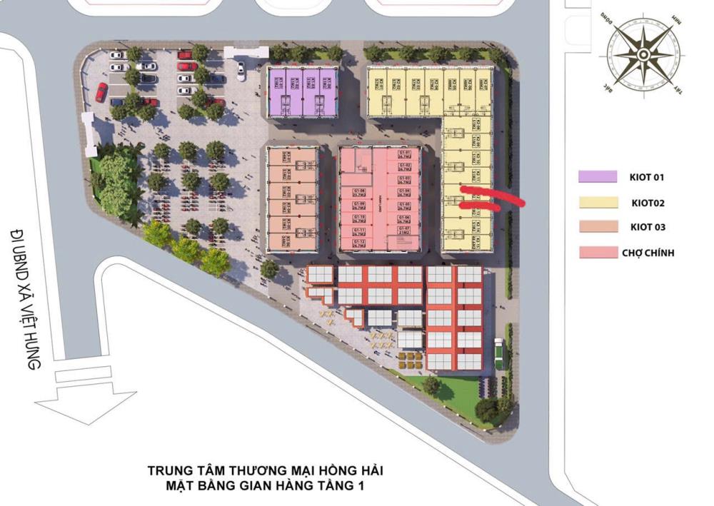Shop House 4 tầng, 2 mặt tiền trên dự án Hồng Hải, Đại Đồng, Văn Lâm, giá 1ty7x2531782