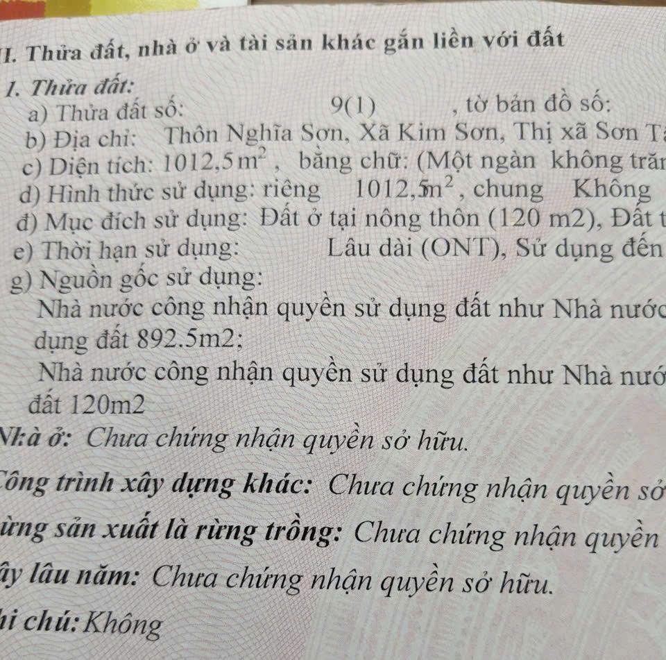 SỞ HỮU NGAY LÔ - GIÁ SIÊU ĐẦU TƯ - Vị Trí Đắc Địa Tại Kim Sơn, Sơn Tây, TPHN2663351
