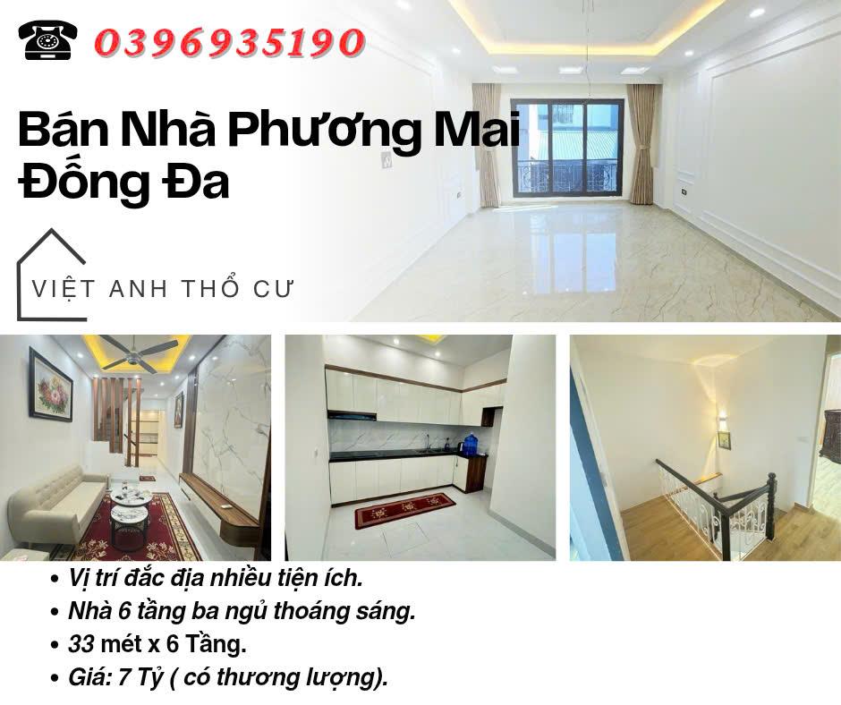 Bán nhà Phố Phương Mai_Khu Dân Trí Cao_Ba Gác Đỗ  Cửa_33mx6T_Giá: 7 Tỷ_Lh: 0396935190.2450516
