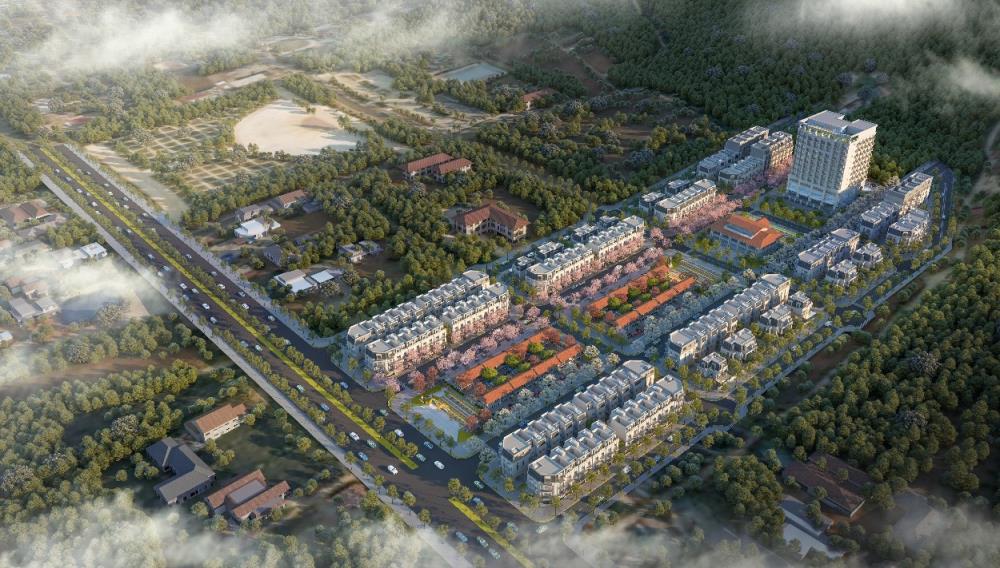 Bán nhà mặt phố 4 tầng trung tâm thị xã Mộc Châu2332045