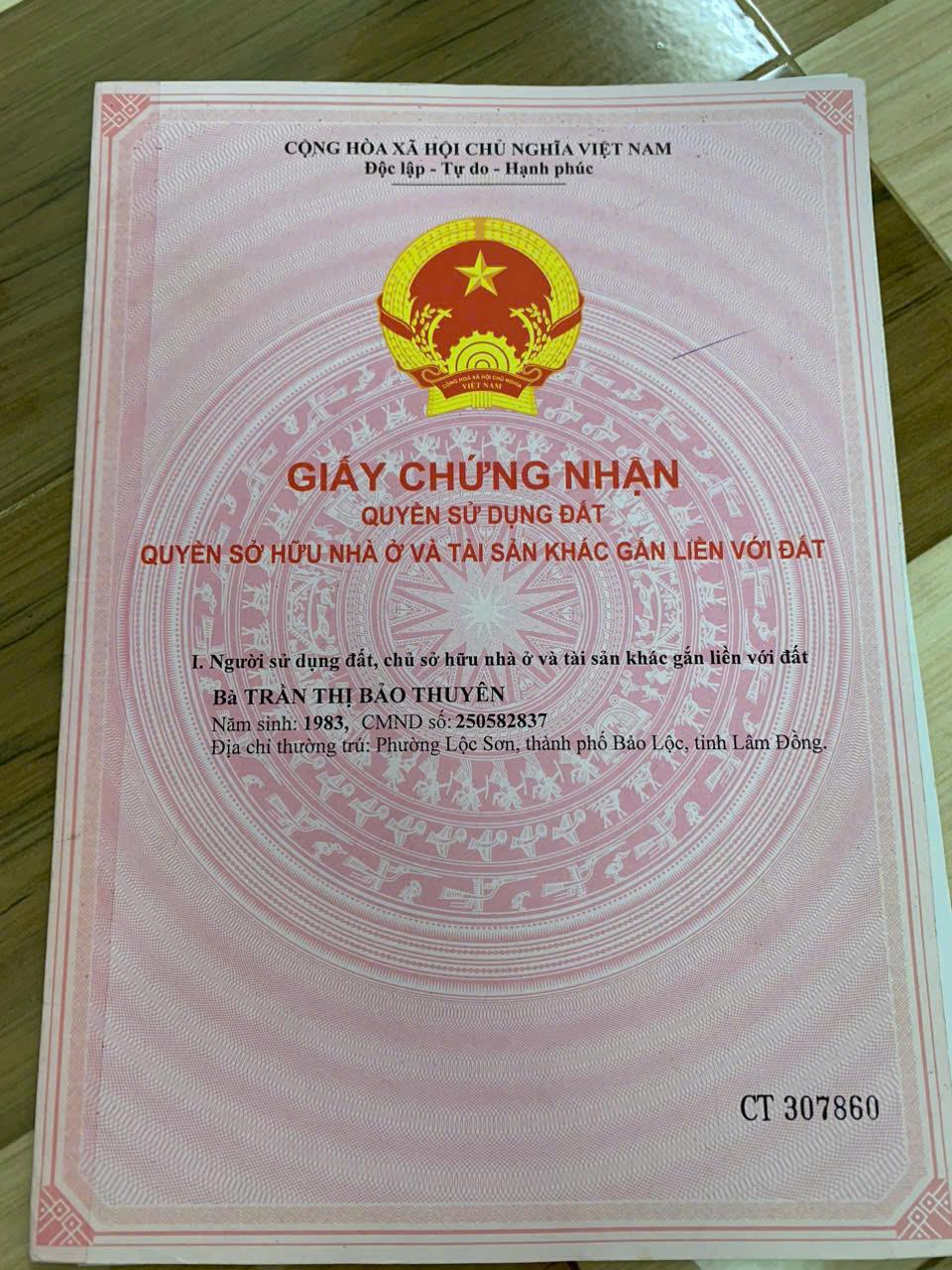 Chính chủ cần bán lô đất mặt tiền đường tại Lộc Thành, Bảo Lâm. Liên hệ: 03936363712605754