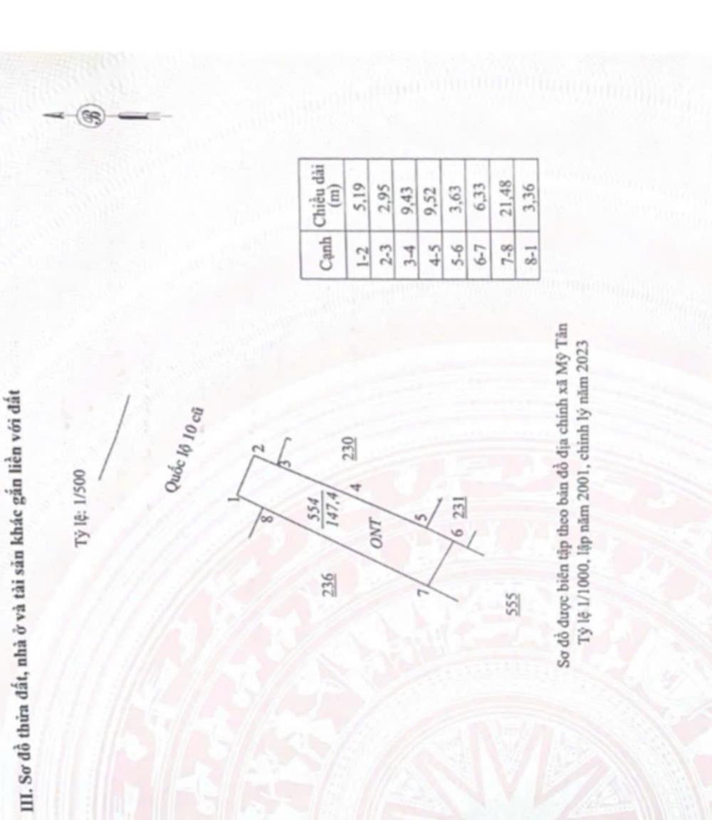 NHÀ ĐẸP - GIÁ TỐT- CẦN BÁN CĂN NHÀ MẶT ĐƯỜNG ĐẸP TẠI xã Mỹ Tân – TP.Nam Định , Nam Định2595628
