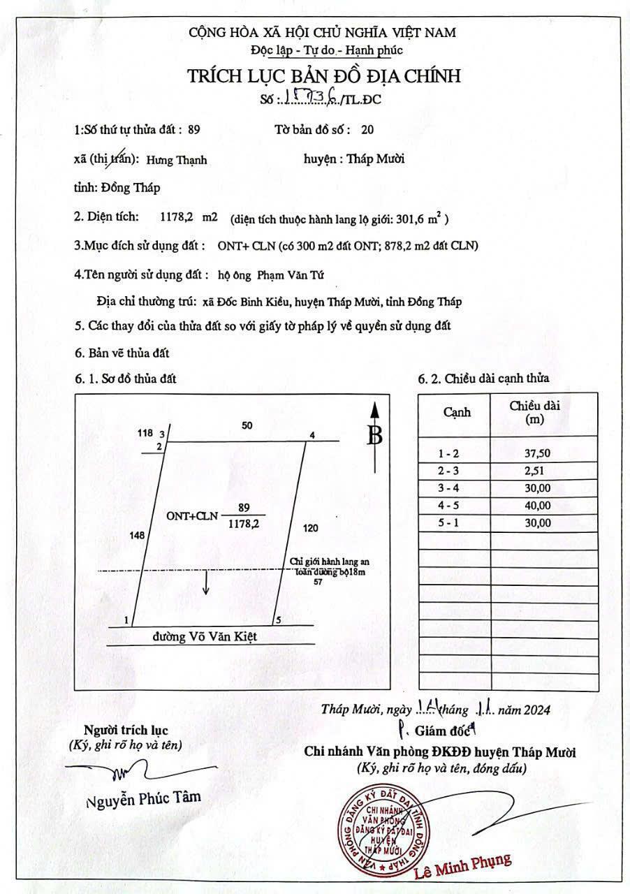 Cơ Hội Dành Cho Nhà Đầu Tư Đất Chính Chủ Đường DT 844, Hưng Thạnh, Tháp Mười, Đồng Tháp2588265
