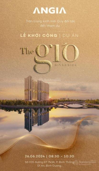 Mở bán căn hộ cao cấp The Gió Riverside Dĩ An Bình Dương. Nhận báo giá & chính sách mới nhất2370622