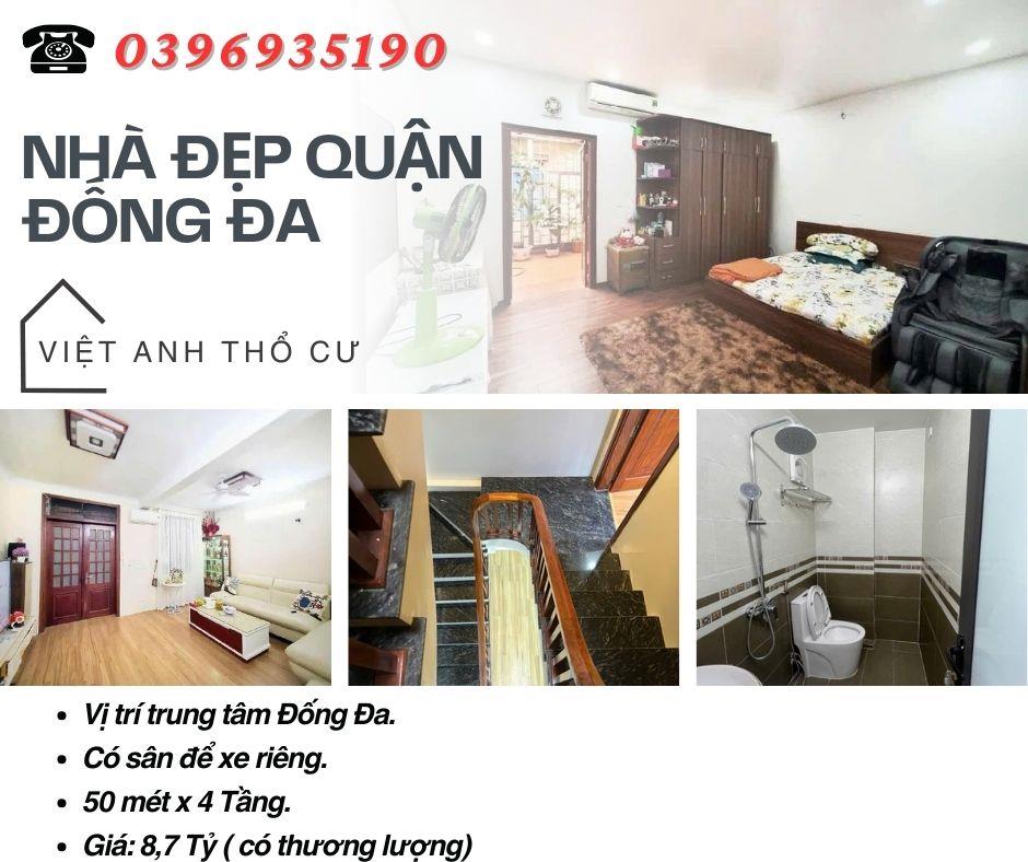 Bán nhà Hào Nam Đống Đa, Có Sân Để Xe, Lõi Đống Đa, 50mx4T, Giá: 8,7 Tỷ, Lh: 0396935190.2360545