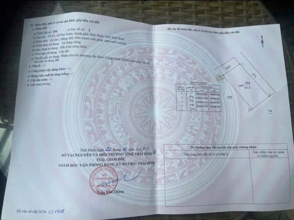 NHÀ ĐẸP - GIÁ TỐT - Chính Chủ Cần Bán Gấp Căn Phú Xuân 3 Mặt Thoáng, TP Thái Bình2472284