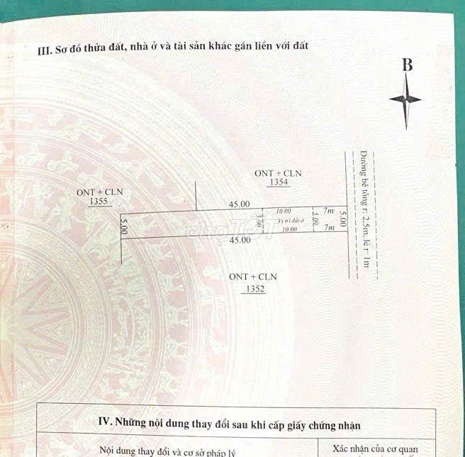 Chính chủ cần bán lô đất 225m2 - Phú Trung 6, Xã Đại Hiệp, Huyện Đại Lộc, Quảng Nam2450892