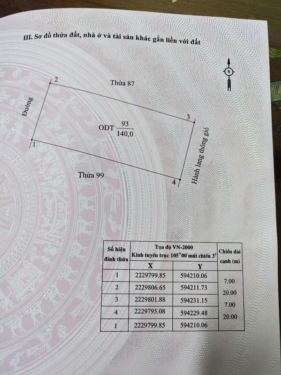 Chính chủ cần bán Nhanh Lô Đất Tại Tổ 1 - Phường Tây Sơn - TP Tam Hiệp - Ninh Bình.2317635