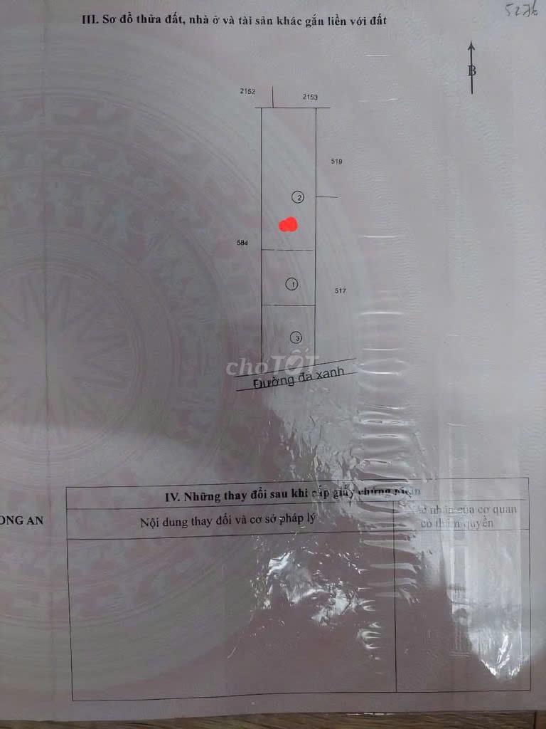 ĐẤT CHÍNH CHỦ - THỔ CƯ 100% - Đường Mỹ Hạnh, Xã Mỹ Hạnh Bắc, Đức Hòa - Long An2507762