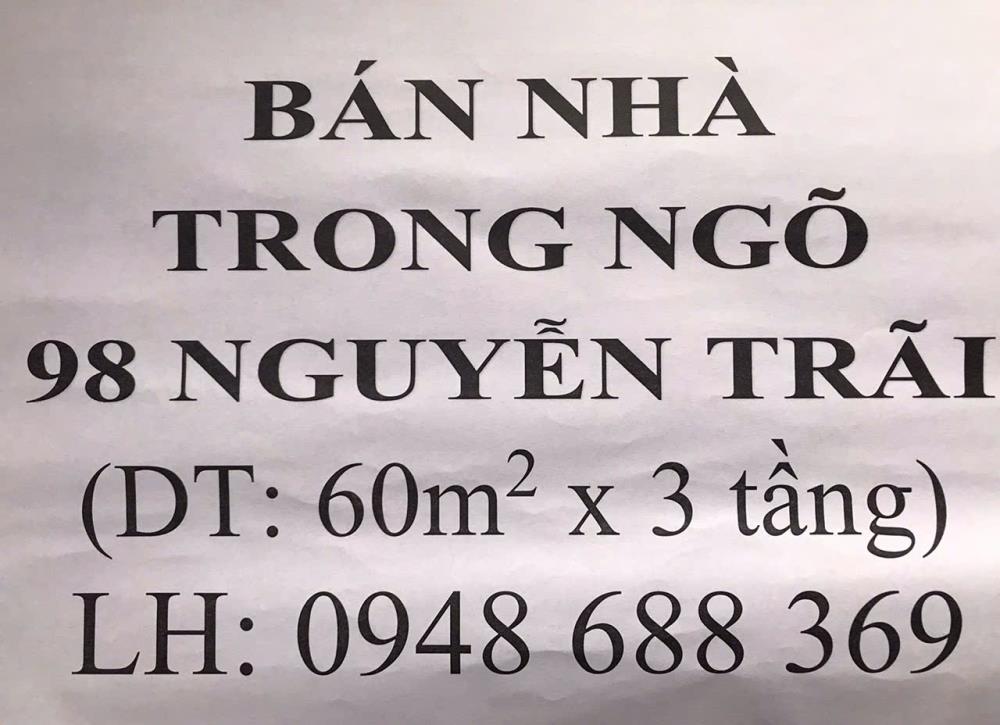 CHÍNH CHỦ CẦN BÁN NHÀ 3 TẦNG TẠI NGUYỄN TRÃI - P. VỊ XUYÊN - TP NAM ĐỊNH.2498352