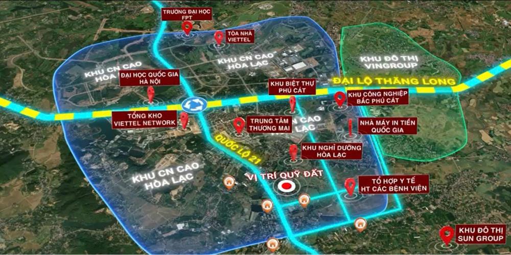 ĐẤT ĐẸP - GIÁ TỐT - Vị Trí Đắc Địa Tại Phú Cát, Hòa Lạc,Hà Nội2452052