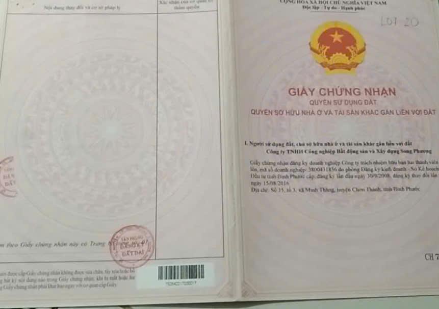 SỞ HỮU ĐẤT ĐẸP - GIÁ Yêu Thương - Vị Trí Tại : Xã Phước Thái - Huyện Long Thành - Tỉnh Đồng Nai2622511
