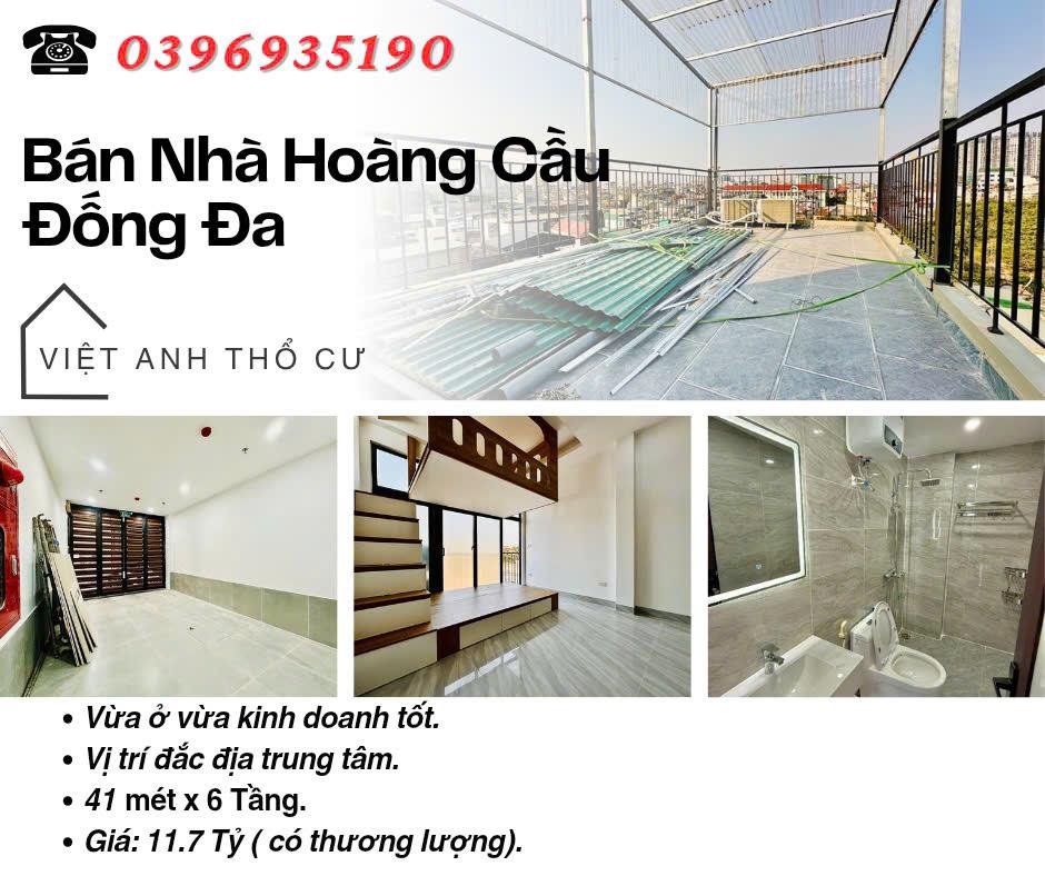 Bán nhà Phố Hoàng Cầu, Ngõ Thông, Kinh Doanh Tốt, 41mx6T, Giá: 11.7 Tỷ, Lh: 0396935190.2404482