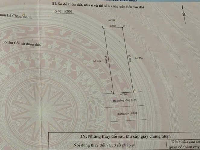 Bán đất mặt đường Bùi Viện - Tái định cư Tam Kỳ, 63m, Mt 4.2m, Giá 4.72 tỉ2470714