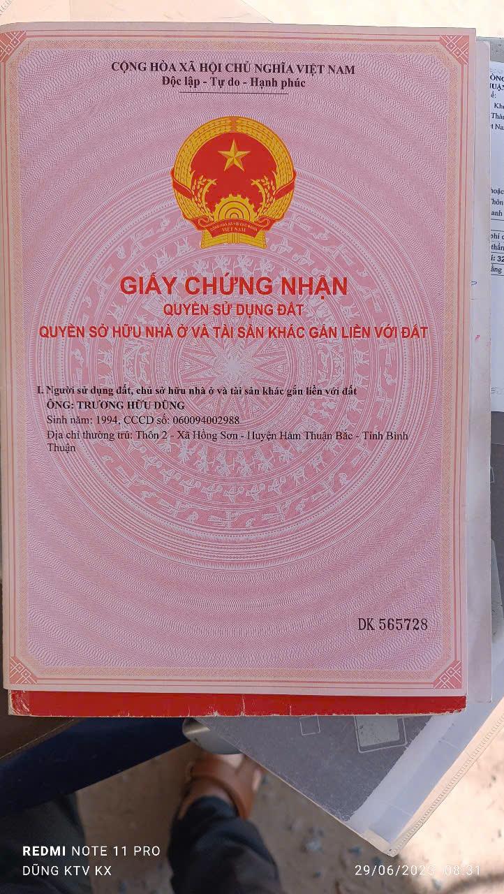 Cần bán diện tích 4.5 sào đất trồng cây lâu năm. Pháp lý: Sổ riêng, mới ra sổ tháng 6/2023.2580136