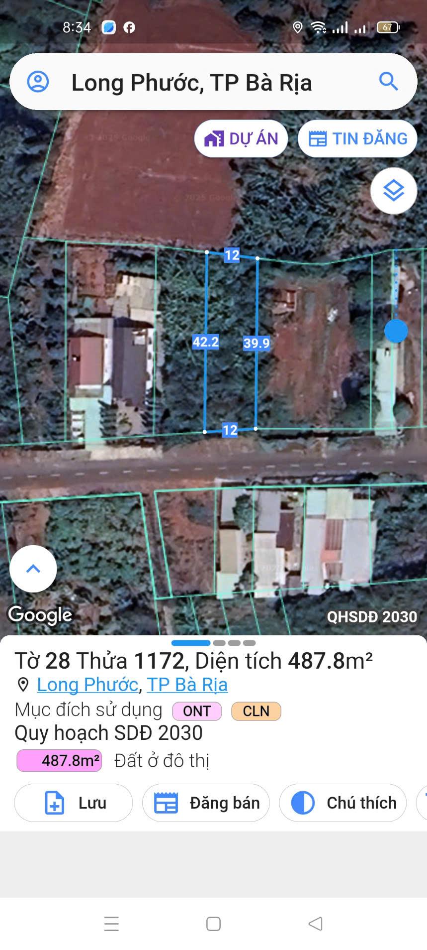 CHỦ BÁN ĐẤT MẶT TIỀN ĐƯỜNG SỐ 7, XÃ LONG PHƯỚC, TP. BÀ RỊA2602017