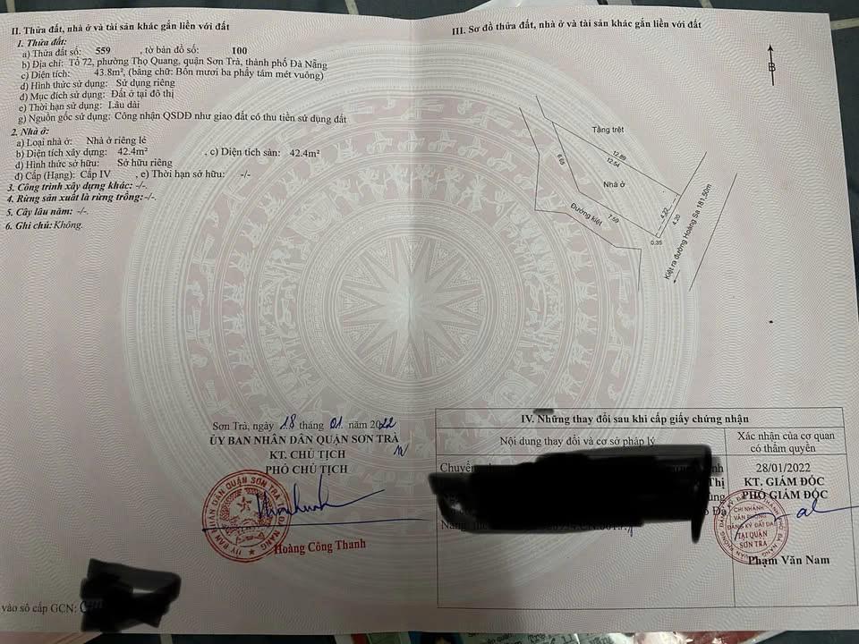 Bán nhà 43.8m vuông - 2.xtỷ chốt giá cực tốt. X có như không2507627