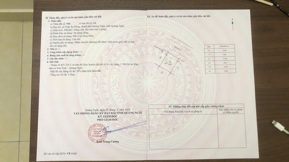 Bán căn góc biệt thự KDC Sơn Tịnh 577 275m2, TP Quảng Ngãi - 3.140 triệu2603670