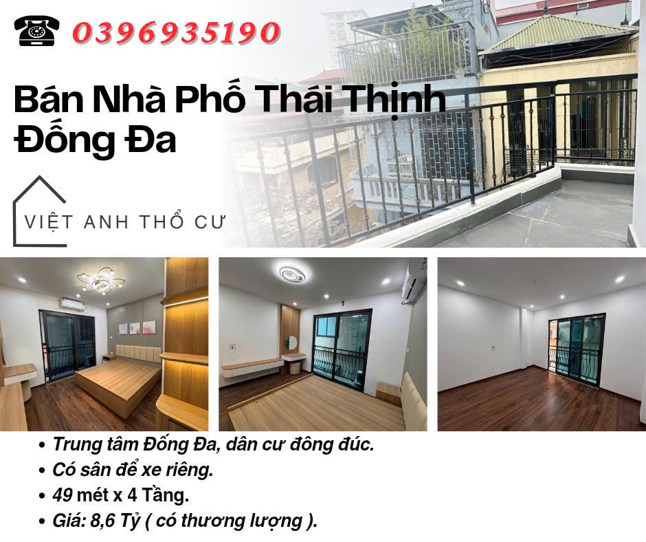 Bán nhà phố Thái Thịnh_Nội Thất Đẹp_Sân Để Xe Riêng_48mx4T_Giá: 8.6 Tỷ, Lh: 0396935190.2508385