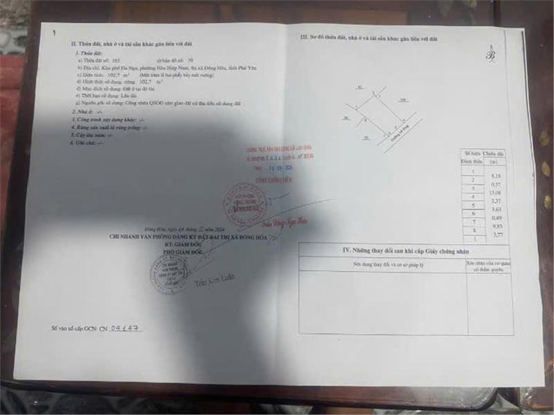 ĐẤT ĐẸP – GIÁ TỐT - CHÍNH CHỦ CẦN BÁN LÔ ĐẤT tại Hòa Hiệp Nam , thị xã Đông Hòa, tỉnh Phú Yên2503224