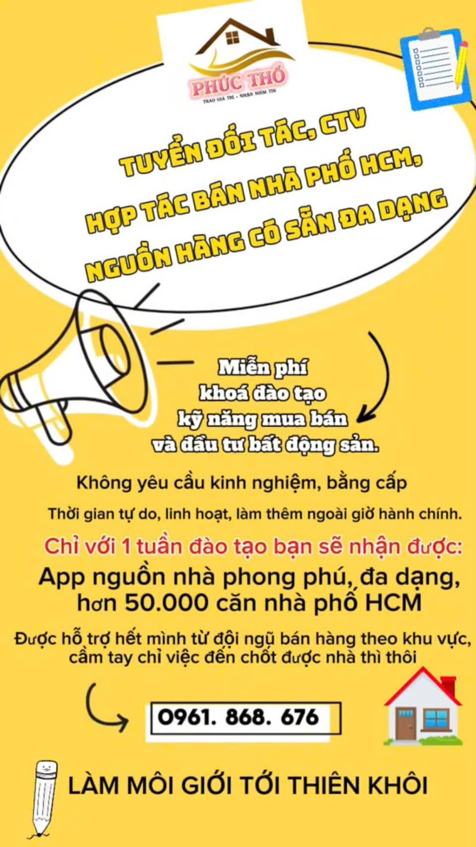 Có việc làm chưa người đẹp?
THIÊN KHÔI GROUP - PHÒNG PHÚC THỔ
TUYỂN DỤNG2598846
