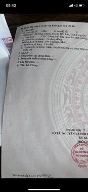 Chính chủ bán đất nền vị trí đẹp Bến Lức Long An2588306