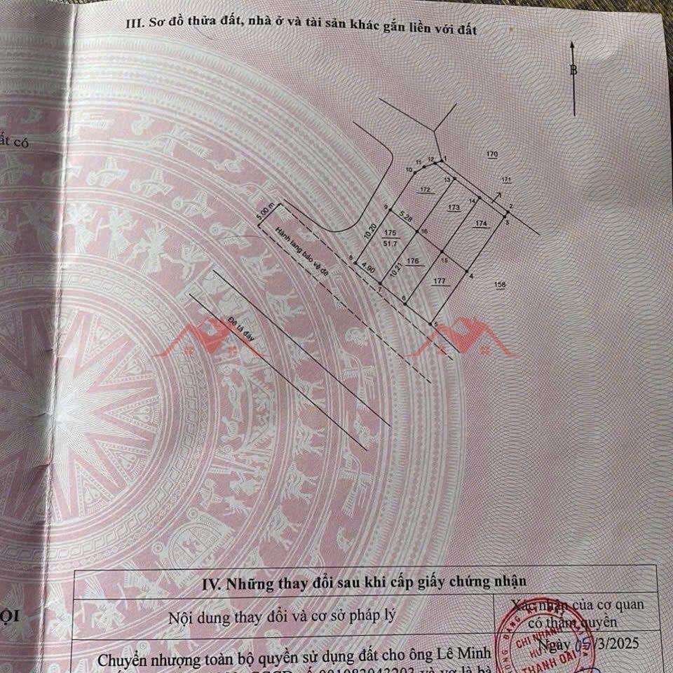 CHÍNH CHỦ BÁN LÔ ĐẤT 51M TẠI KIM BÀI-THANH OAI-HÀ NỘI2626607