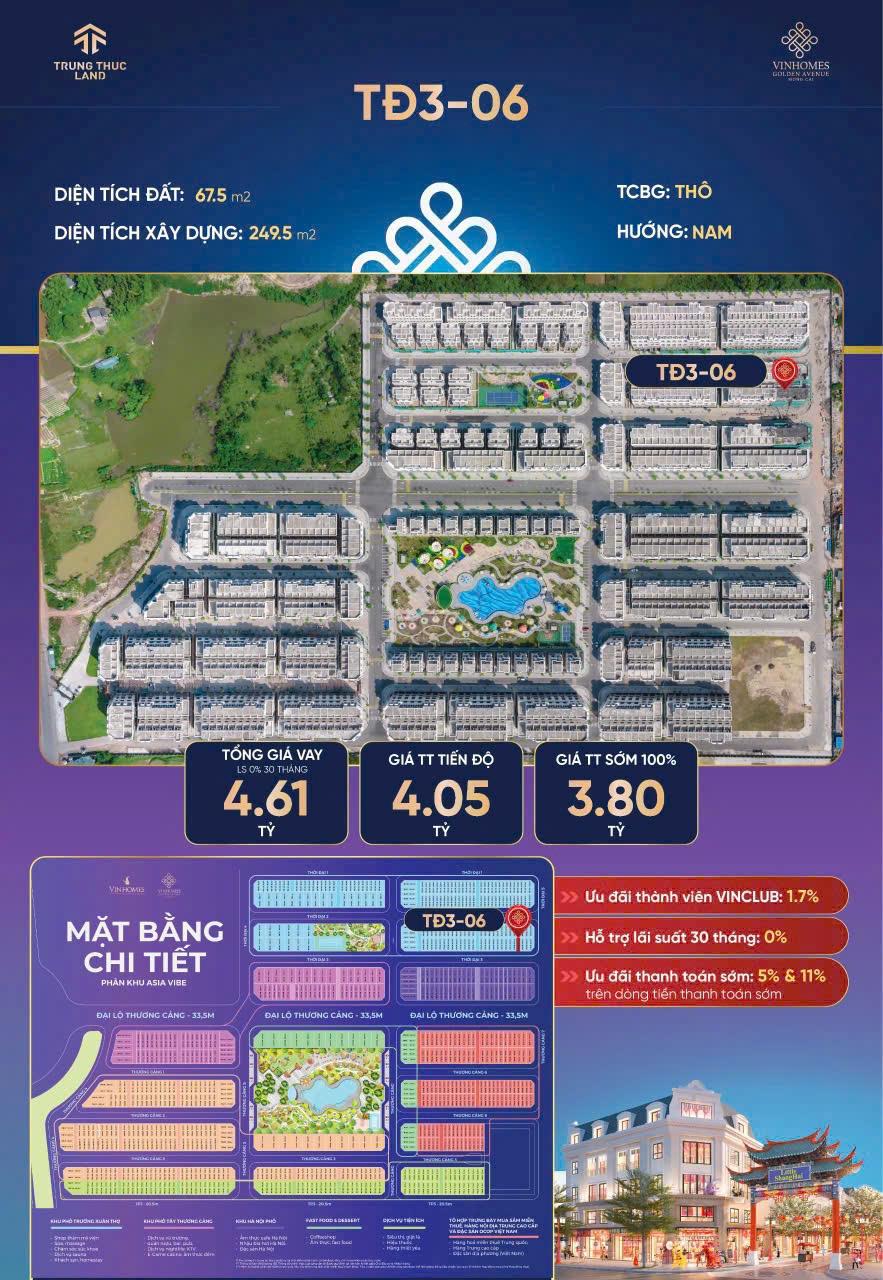 QUỸ CĂN ĐỘC QUYỀN tại VINHOMES GOLDEN AVENUE MÓNG CÁI2477663