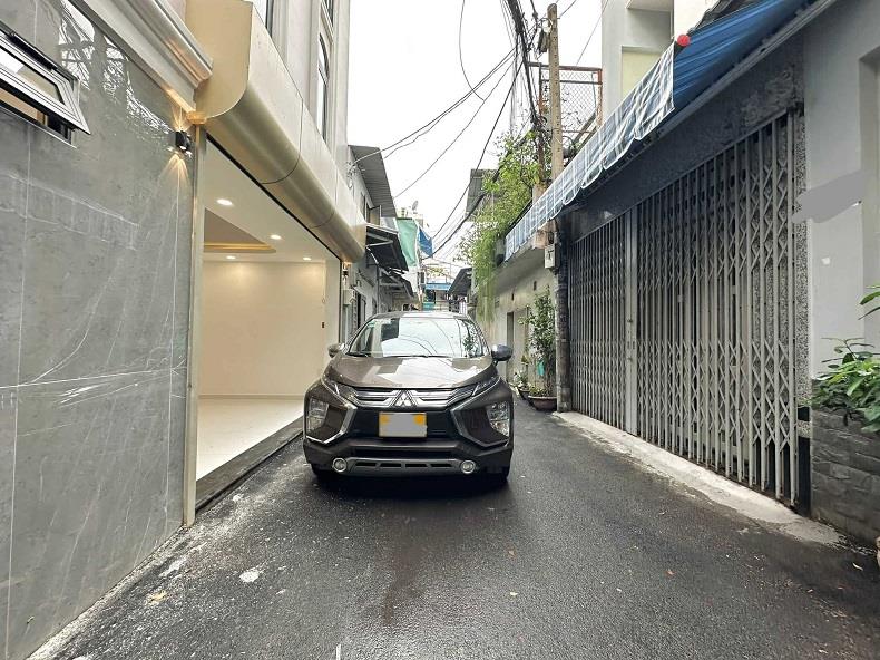 Bán nhà HXH Nguyễn Văn Đậu, P11, Bình Thạnh, 52m2, 4 tầng, ngang 4.9m, mới coong2380577