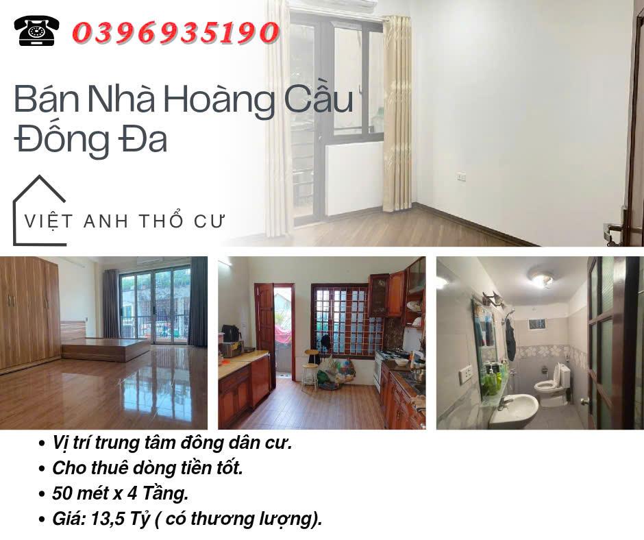 Bán nhà phố Hoàng Cầu, Siêu Phẩm Dòng Tiền, Gần Mặt Phố, 50mx4T, Giá: 13,5 Tỷ, Lh: 0396935190.2375379