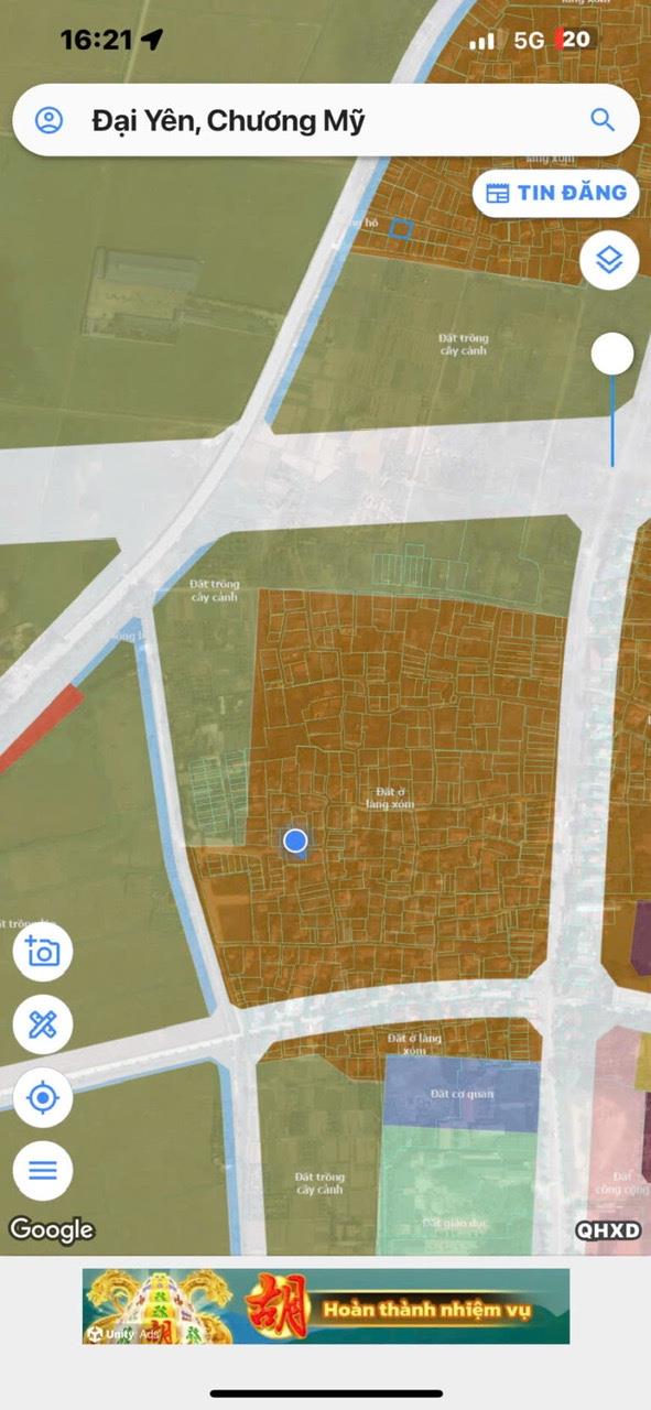 CHÍNH CHỦ BÁN LÔ ĐẤT 96,7M TẠI ĐÂỊ YÊN-CHƯƠNG MỸ-HÀ NỘI2620899