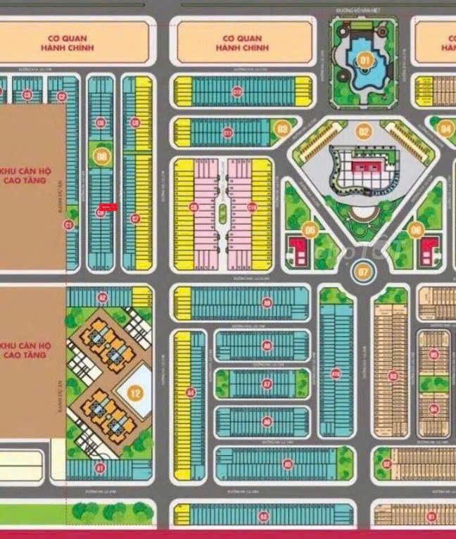 CHÍNH CHỦ Cần Bán 2 Lô Liền Kề Khu Đô Thị Cát Tường, Phường 5, TP Vị Thanh, Hậu Giang2609828