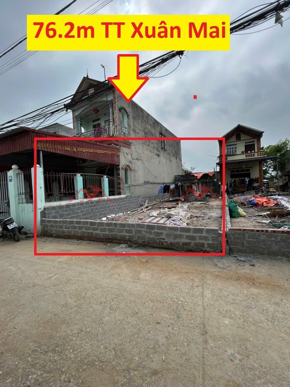 CHÍNH CHỦ BÁN LÔ ĐẤT 76,2M TẠI TT XUÂN MAI-CHƯƠNG MỸ-HÀ NỘI2616773