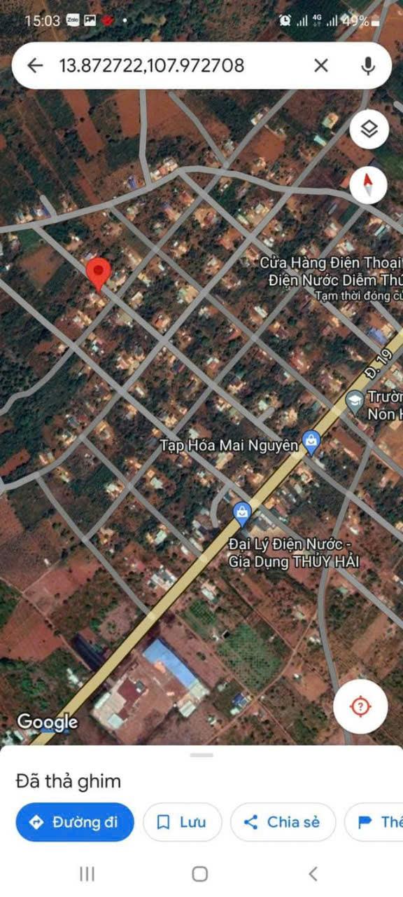 Bán 226m2 Đất Chính Chủ Tại  Làng A, Xã Gào, Thành Phố Pleiku, Gia Lai.2428307