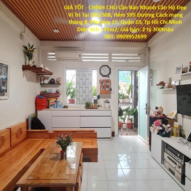 GIÁ TỐT - CHÍNH CHỦ Cần Bán Nhanh Căn Hộ Đẹp Vị Trí Tại Quận 10, TP HCM2612252