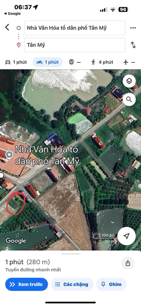 Chính chủ cần bán Nhanh Lô Đất Tại  Tổ Dân Phố Tân Mỹ - Cảnh Thuỵ - Yên Dũng – Bắc Giang.2569772