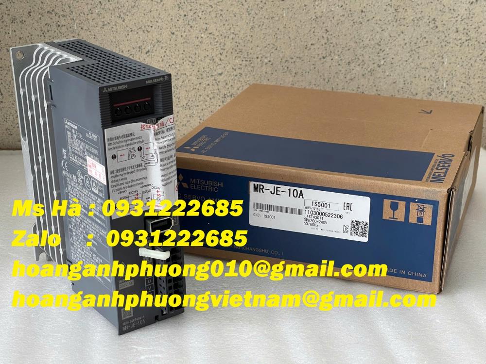 Bộ driver dòng JE series hàng nhập MR-JE-10A mitsubishi2544985