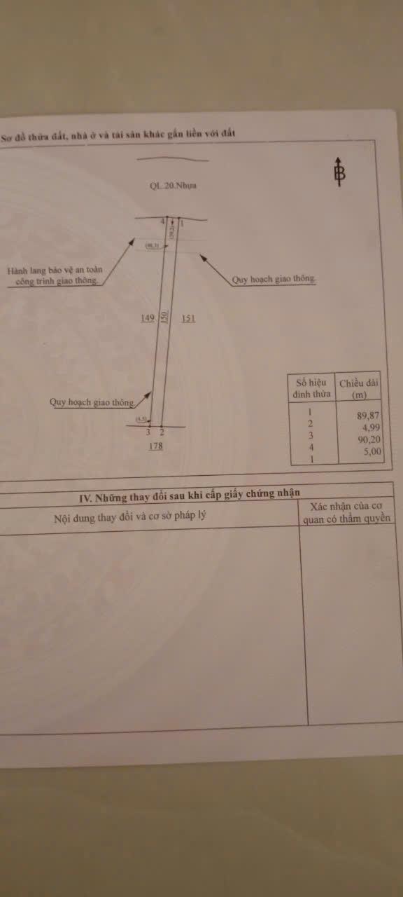 CHÍNH CHỦ Cần Bán Lô Đất Tại Ấp Phú Quý 2, Xã La Ngà, Huyện Định Quán, Đồng Nai.2486677