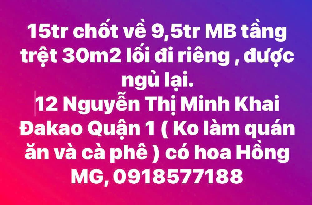 Cho Thuê Mặt Bằng Tầng Trệt - Vị Trí Đắc Địa Tại Trung Tâm Quận 12413893