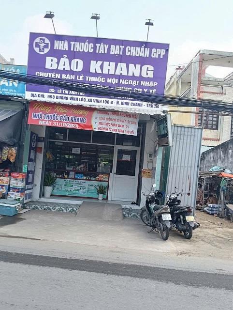 Hàng thơm xuất hiện VĨNH LỘC BÌNH CHÁNH ĐẦU TƯ CÓ NGAY THU NHẬP Bán MTKD2625914