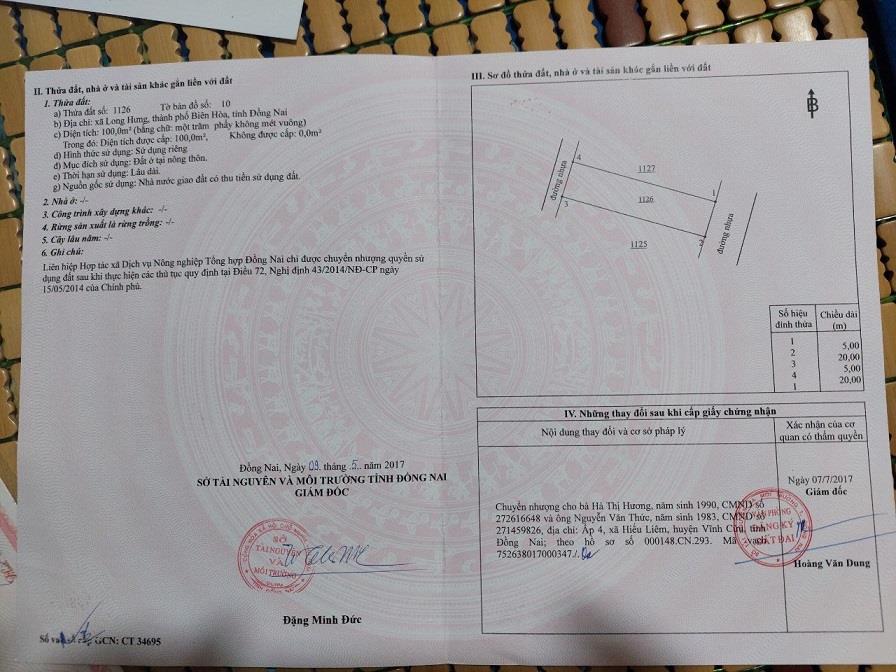 Cần Bán Căn Nhà Gia Đình Tại KĐT Long Hưng - Biên Hòa - Đồng Nai2519215