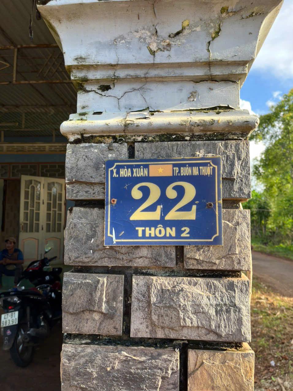 Chính Chủ Cần Bán Nhà Số 22, Thôn 2, xã Hoà Xuân, Thành Phố Buôn Ma Thuột, Đắk Lắk2607415