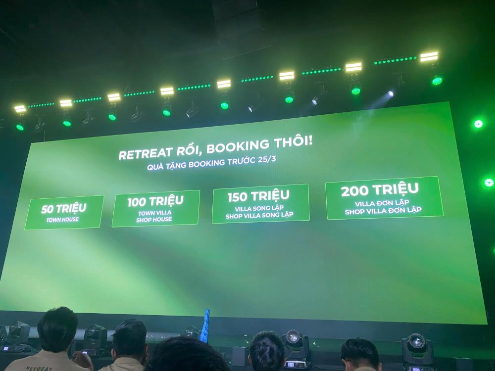 Booking  ECO RETREAT đợt 1, quy mô 220 Ha. Lấy suất nội bộ CK 3%: CĐT 09176885862585403